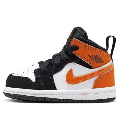 Air Jordan (td)  1 Mid 'shattered Backboard' In Black