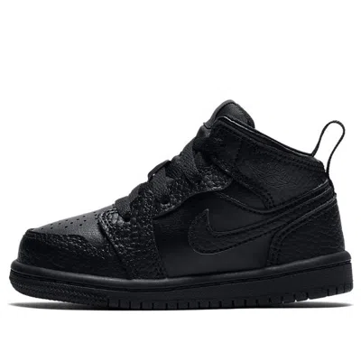 Air Jordan (td)  1 Mid 'triple Black'