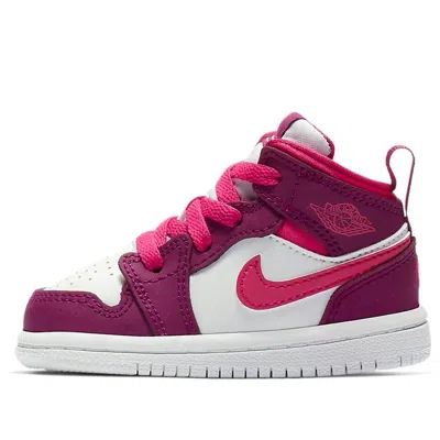 Air Jordan (td)  1 Mid 'true Berry Rush Pink'