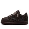 Air Jordan (td)  1 Retro Low Og Sp X Travis Scott 'velvet Brown'