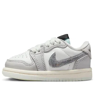 Air Jordan (td)  1 Retro Low Og 'year Of The Snake' In Gray