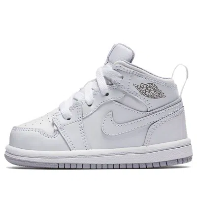 Air Jordan (td)  1 Retro Mid 'wolf Grey' In Gray
