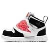 Air Jordan (td)  1 Sky Logo 'black White Red'