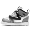 Air Jordan (td)  1 Sky Logo 'white Black Grey'