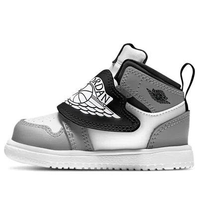 Air Jordan (td)  1 Sky Logo 'white Black Grey'