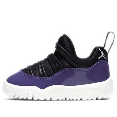 Air Jordan (td)  11 Retro Little Flex 'black Court Purple'