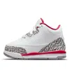 Air Jordan (td)  3 Retro 'cardinal Red'