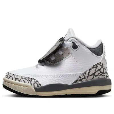 Air Jordan (td)  3 Retro 'hide N' Sneak' In White