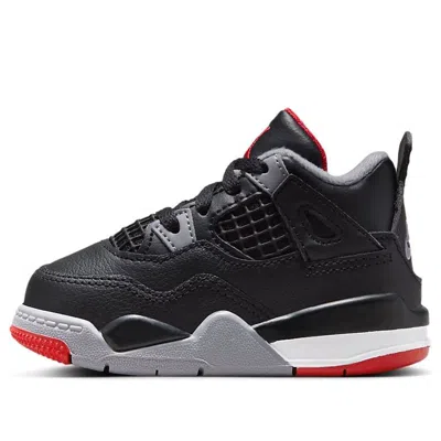 AIR JORDAN (TD) AIR JORDAN 4 RETRO 'BRED REIMAGINED'