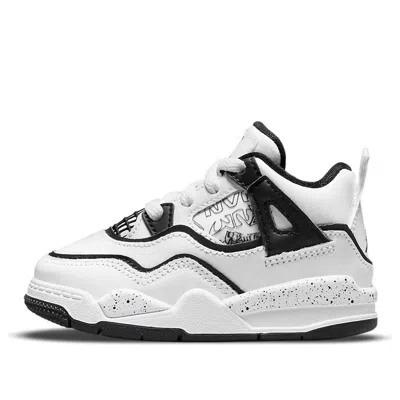 Air Jordan (td)  4 Retro 'diy' In White