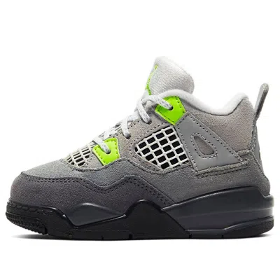 Air Jordan (td)  4 Retro Se 'neon 95' In Gray
