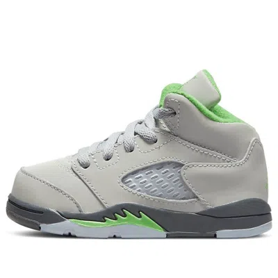 Air Jordan (td)  5 Retro 'green Bean' 2022 In Gray