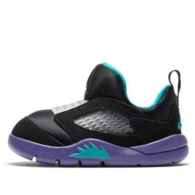 Air Jordan (td)  5 Retro Little Flex 'black Grape'