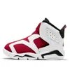 Air Jordan (td)  6 Retro Little Flex 'carmine' In Multi