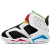 Air Jordan (td)  6 Retro Little Flex 'multi White'