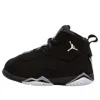 Air Jordan (td)  7 True Flight 'black Silver'