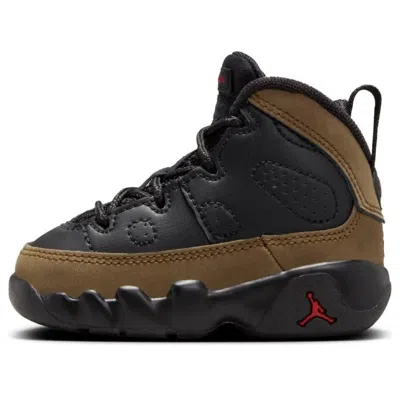 Air Jordan (td)  9 Retro 'olive' In Black