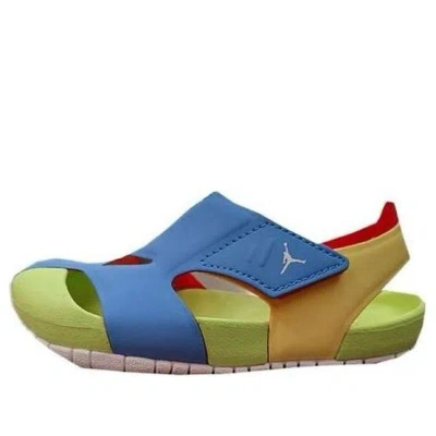 Air Jordan (td)  Flare 'blue Green Yellow'