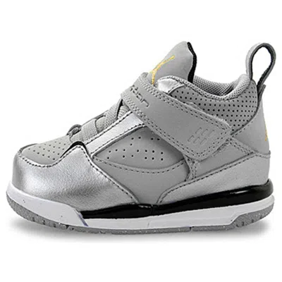 Air Jordan (td)  Flight 45 'silver Grey' In Gray