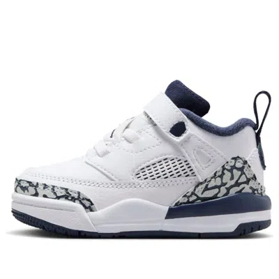 Air Jordan (td)  Spizike Low 'white Pure Platinum Obsidian'