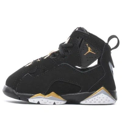 Air Jordan (td)  True Flight 'black Metallic Gold'