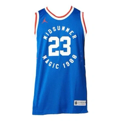 Air Jordan Team Usa Independence Day Basketball Jersey/vest Blue