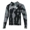 Air Jordan Tie Dye Sports Couple Style White In Black