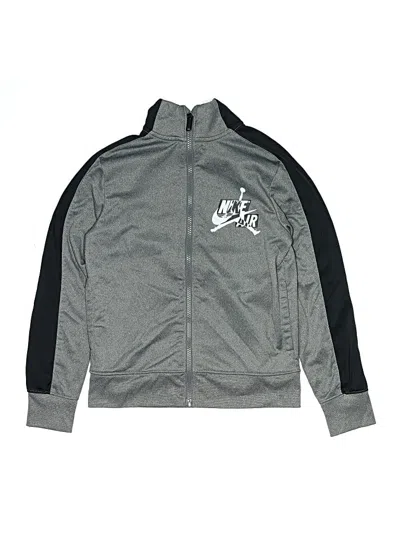 Pre-owned Air Jordan Kids' Track Jacket In Gray
