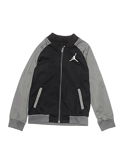 Pre-owned Air Jordan Kids' Track Jacket In Gray