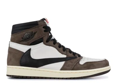 Air Jordan Travis Scott X  1 Retro High Og 'mocha' In Brown