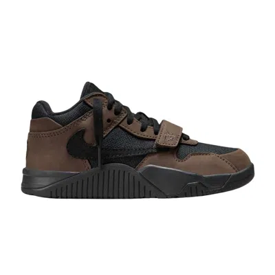 Pre-owned Air Jordan Travis Scott X Jordan Jumpman Jack Tr Ps 'dark Mocha' | Brown | Kid's Size 11.5