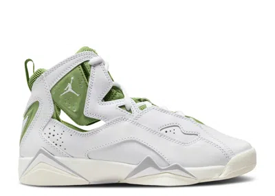 Air Jordan True Flight Gs 'chlorophyll' In White