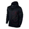 Air Jordan Two-three Therma Hoodie 'grey' In Black
