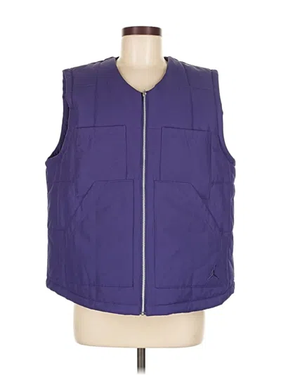 Air Jordan Vest In Purple
