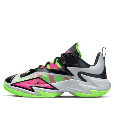 Air Jordan Westbrook One Take 3 Pf 'wolf Grey Pink Prime' In Multi