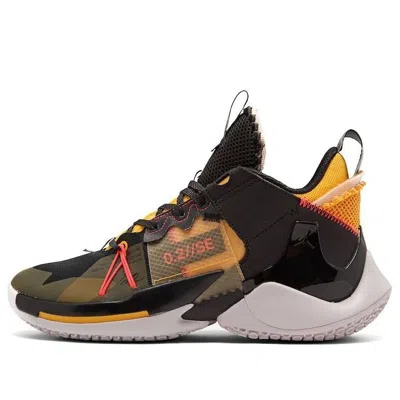 Air Jordan Why Not Zer0.2 'flash Crimson' In Black