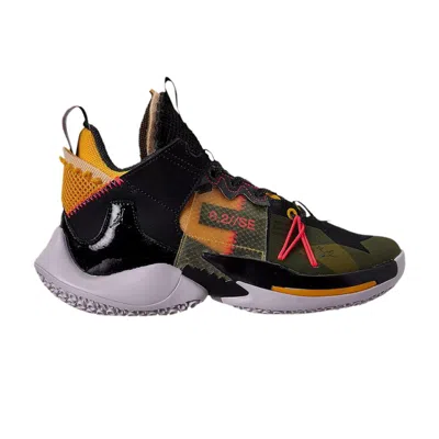 Pre-owned Air Jordan Why Not Zer0.2 Se Bg 'orange Pulse' | Kid's Size 6.5