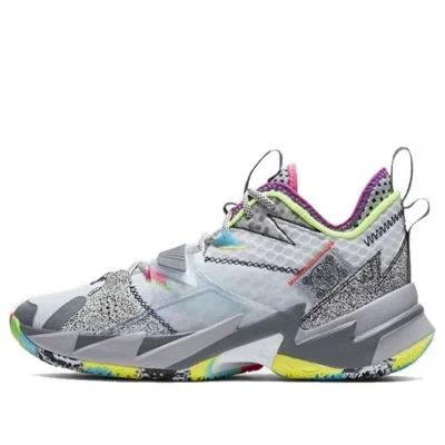 Air Jordan Why Not Zer0.3 Pf 'noise' In Gray