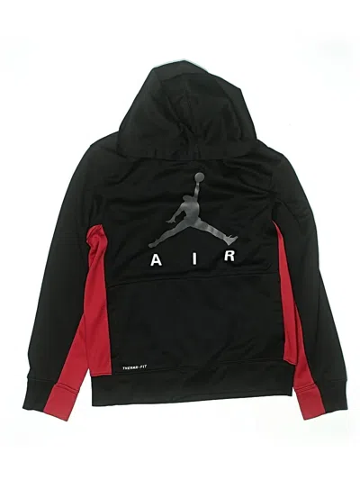 Pre-owned Air Jordan Kids' Windbreaker Jacket In Black