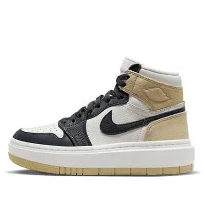Air Jordan (wmns)  1 Elevate High 'tan And Black Toe'