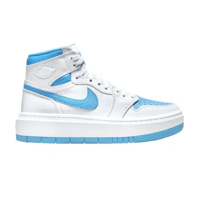 Pre-owned Air Jordan Wmns  1 Elevate High 'white Dark Powder Blue'