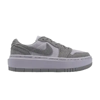 Pre-owned Air Jordan Wmns  1 Elevate Low 'stealth' In Grey
