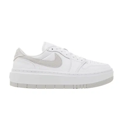 Pre-owned Air Jordan Wmns  1 Elevate Low 'white Neutral Grey'