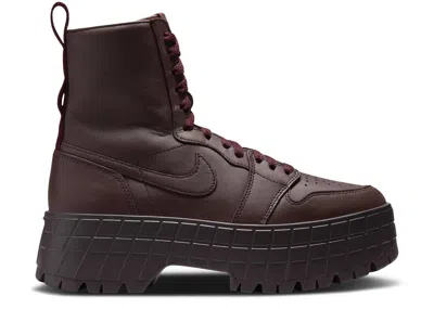 Air Jordan Wmns  1 High Brooklyn 'burgundy Crush' In Red