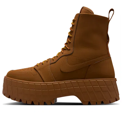 Air Jordan (wmns)  1 High Brooklyn 'light British Tan' In Brown