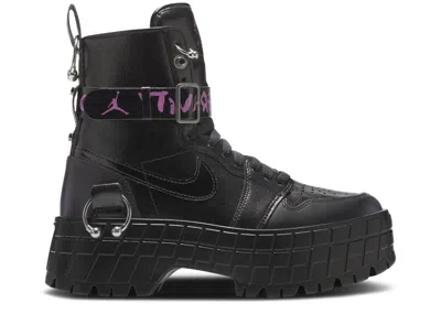 Air Jordan Wmns  1 High Brooklyn 'no Gravity' In Black