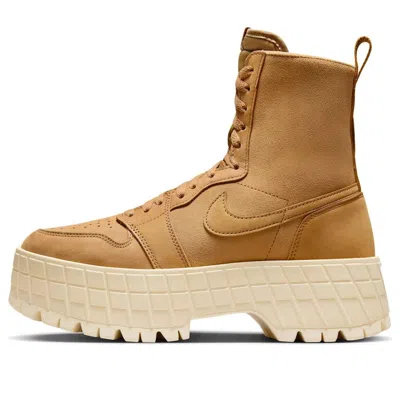 Air Jordan (wmns)  1 High Brooklyn 'wheat Muslin' In Brown