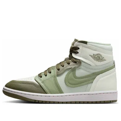 Air Jordan (wmns)  1 High Method Of Make 'medium Olive Seafoam'
