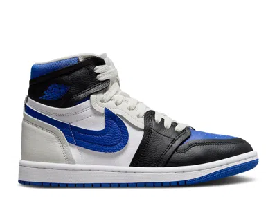 Air Jordan Wmns  1 High Method Of Make 'royal Toe' In White