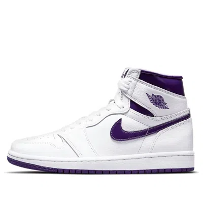 Air Jordan (wmns)  1 High Og 'court Purple' In White
